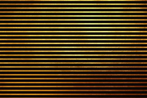 Unique creative shinning golden horizontal lines abstract texture pattern Stock Illustration