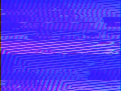 Unique Design Abstract Colorful Noise Glitch Video Damage Stock Footage 76511151