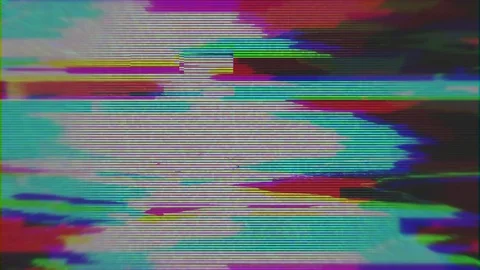 Unique Design Abstract Digital Animation Pixel Noise Glitch Error Video Damage Stock-Footage 80381639