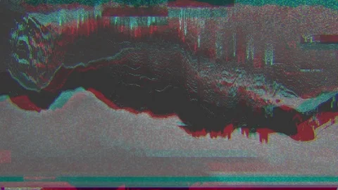 Unique Design Abstract Digital Animation Pixel Noise Glitch Error Video Damage Stock-Footage 80456063