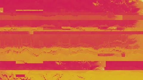 Unique Design Abstract Digital Animation Pixel Noise Glitch Error Video Damage Stock Footage