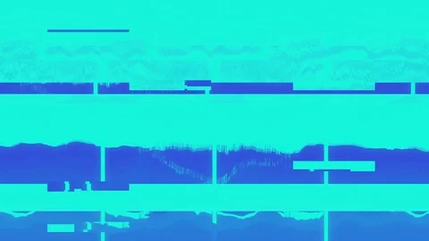 Unique Design Abstract Digital Animation Pixel Noise Glitch Error Video Damage Stock Footage 80558725