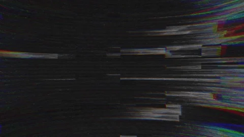 Unique Design Abstract Digital Animation Pixel Noise Glitch Error Video Damage Stock Footage 81240427