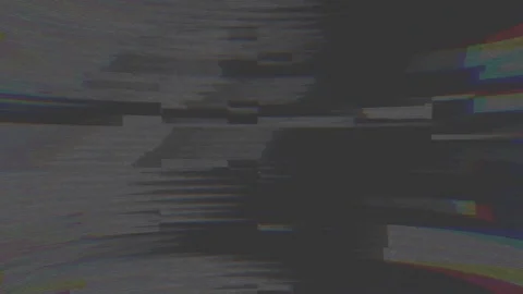 Unique Design Abstract Digital Animation Pixel Noise Glitch Error Video Damage Stock Footage 81240494