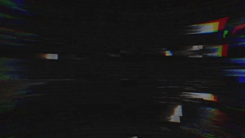 Unique Design Abstract Digital Animation Pixel Noise Glitch Error Video Damage Stock Footage 81240635