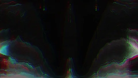 Unique Design Abstract Digital Animation Pixel Noise Glitch Error Video Damage Stock Footage 81730253
