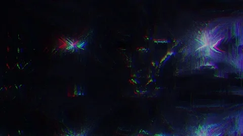 Unique Design Abstract Digital Animation Pixel Noise Glitch Error Video Damage Stock Footage 81781050