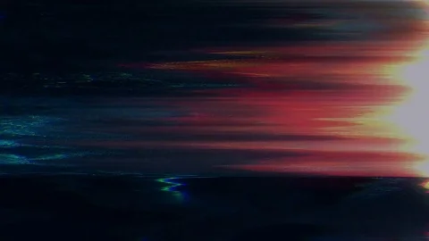 Unique Design Abstract Digital Animation Pixel Noise Glitch Error Video Damage Stock Footage 82533313
