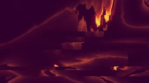 Unique Design Abstract Digital Animation Pixel Noise Glitch Error Video Damage Stock Footage 82899268