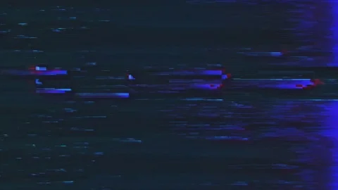 Unique Design Abstract Digital Animation Pixel Noise Glitch Error Video Damage Stock Footage 83178264
