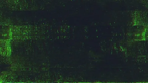 Unique Design Abstract Digital Animation Pixel Noise Glitch Error Video Damage 库存影片 83247226