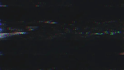 Unique Design Abstract Digital Animation Pixel Noise Glitch Error Video Damage Stock Footage 83247230