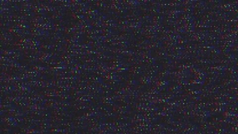 Unique Design Abstract Digital Animation Pixel Noise Glitch Error Video Damage 库存影片 83394801