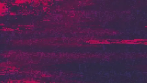 Unique Design Abstract Digital Animation Pixel Noise Glitch Error Video Damage 库存影片 83844354