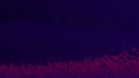 Unique Design. Abstract Digital Animation. Pixel Noise Glitch Error Video Damage Stock Footage 84145526