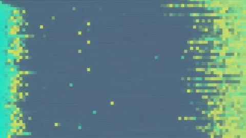 Unique Design. Abstract Digital Animation. Pixel Noise Glitch Error Video Damage 库存影片 84305570