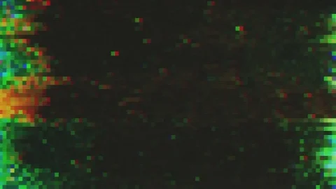 Unique Design. Abstract Digital Animation. Pixel Noise Glitch Error Video Damage 库存影片 84693185