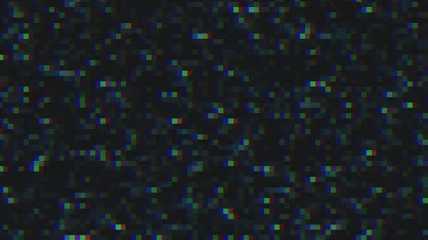 Unique Design. Abstract Digital Animation. Pixel Noise Glitch Error Video Damage 库存影片 84858285