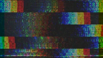 Unique Design. Abstract Digital Animation. Pixel Noise Glitch Error Video Damage Stock Footage 85614789