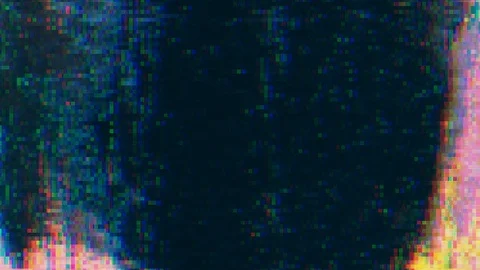 Unique Design. Abstract Digital Animation. Pixel Noise Glitch Error Video Damage Stock Footage 85644340