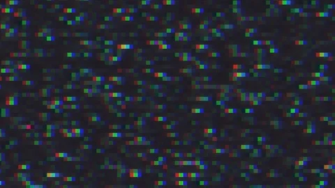 Unique Design. Abstract Digital Animation. Pixel Noise Glitch Error Video Damage Stock Footage 86871556