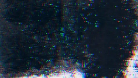 Unique Design. Abstract Digital Animation. Pixel Noise Glitch Error Video Damage Stock Footage 87184950