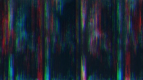 Unique Design. Abstract Digital Animation. Pixel Noise Glitch Error Video Damage Stock-Footage 87297866