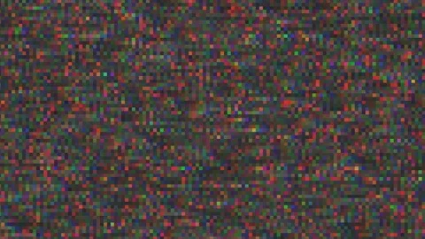 Unique Design. Abstract Digital Animation. Pixel Noise Glitch Error Video Damage Stock Footage 88408887