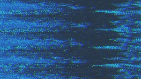 Unique Design. Abstract Digital Animation. Pixel Noise Glitch Error Video Damage Stock Footage 88548364