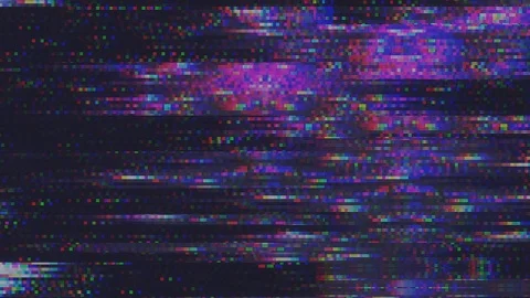 Unique Design. Abstract Digital Animation. Pixel Noise Glitch Error Video Damage Stock Footage 88633680