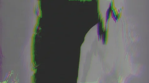 Unique Design. Abstract Digital Animation. Pixel Noise Glitch Error Video Damage Stock Footage 89233538