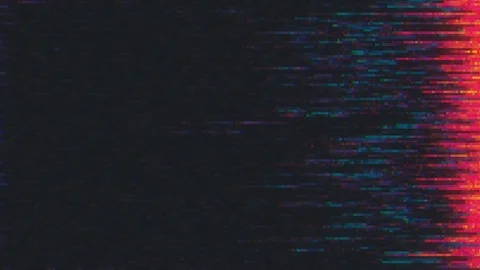 Unique Design. Abstract Digital Animation. Pixel Noise Glitch Error Video Damage Stock Footage 90356461