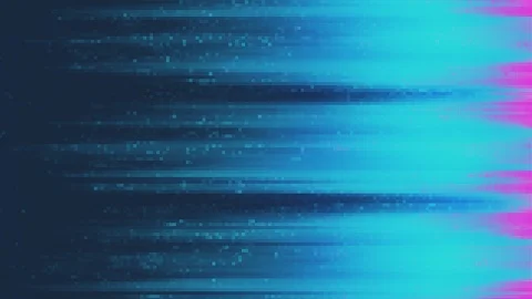 Unique Design. Abstract Digital Animation. Pixel Noise Glitch Error Video Damage Stock Footage 90395209