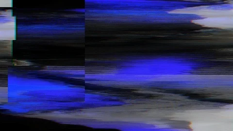 Unique Design. Abstract Digital Animation. Pixel Noise Glitch Error Video Damage Stock-Footage 90813324