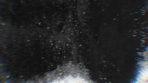 Unique Design. Abstract Digital Animation. Pixel Noise Glitch Error Video Damage Stock Footage 90919556