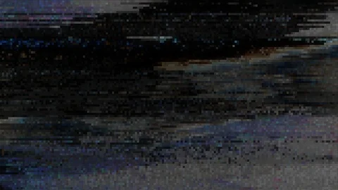 Unique Design. Abstract Digital Animation. Pixel Noise Glitch Error Video Damage Stock Footage 91010050