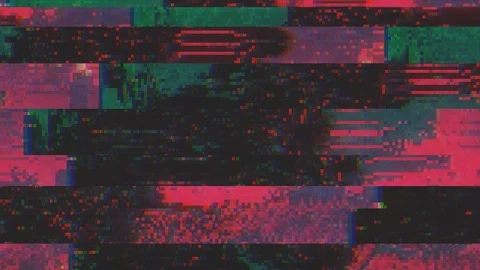 Unique Design. Abstract Digital Animation. Pixel Noise Glitch Error Video Damage Video stock 91144805