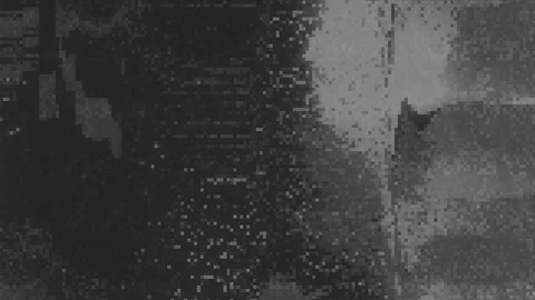 Unique Design. Abstract Digital Animation. Pixel Noise Glitch Error Video Damage Stock Footage 91144869