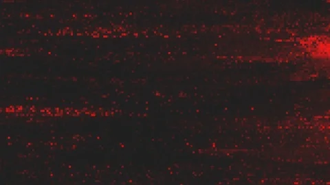 Unique Design. Abstract Digital Animation. Pixel Noise Glitch Error Video Damage Stock Footage 91330136