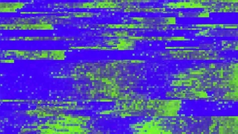 Unique Design. Abstract Digital Animation. Pixel Noise Glitch Error Video Damage Stock Footage 91453610