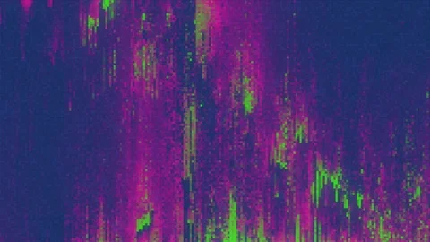 Unique Design. Abstract Digital Animation. Pixel Noise Glitch Error Video Damage Stock Footage 91453621