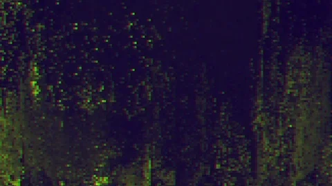 Unique Design. Abstract Digital Animation. Pixel Noise Glitch Error Video Damage Stock Footage 91509430