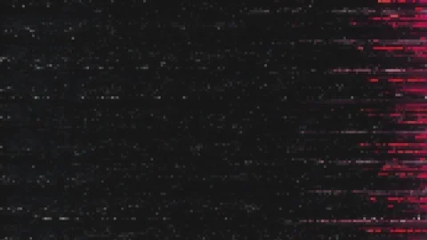 Unique Design. Abstract Digital Animation. Pixel Noise Glitch Error Video Damage Stock Footage 91554306