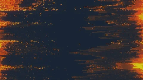 Unique Design. Abstract Digital Animation. Pixel Noise Glitch Error Video Damage Stock Footage 91625249