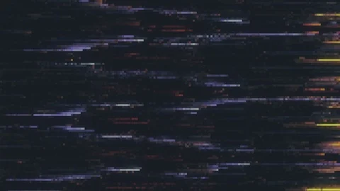 Unique Design. Abstract Digital Animation. Pixel Noise Glitch Error Video Damage Stock Footage 91625279