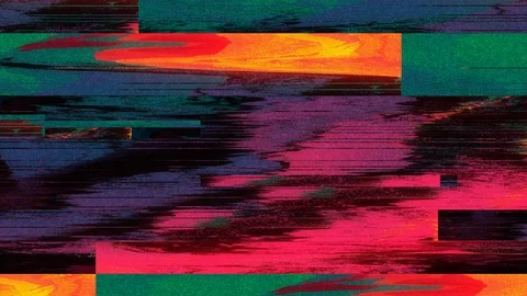 Unique Design. Abstract Digital Animation. Pixel Noise Glitch Error Video Damage Stock Footage 91748338