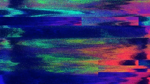 Unique Design. Abstract Digital Animation. Pixel Noise Glitch Error Video Damage Stock Footage 91870089