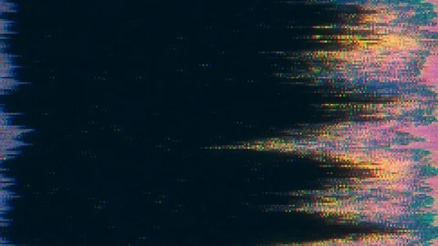 Unique Design. Abstract Digital Animation. Pixel Noise Glitch Error Video Damage Stock Footage 92142257