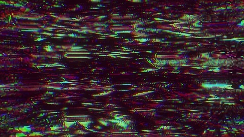 Unique Design. Abstract Digital Animation. Pixel Noise Glitch Error Video Damage Stock Footage 92142306