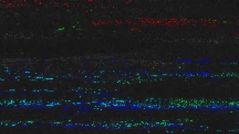 Unique Design. Abstract Digital Animation. Pixel Noise Glitch Error Video Damage Video stock 92328194